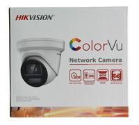Hikvision ColorVu 8MP caméra réseau, enregistrement couleur 24/7, IP67 résistant aux intempéries, original 8MP blanc, 2,8 mm