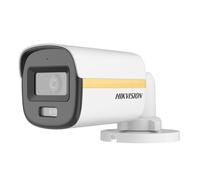 HIKVISION ColorVu, Dual Light - Camera Analog 2MP, lentila 2.8mm, IR 20m, WL 20m, TVI/AHD/CVI/CVBS, Mic DS-2CE10DF3T-LFS-2.8m