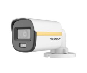 HIKVISION ColorVu, Dual Light - Camera Analog 2MP, lentila 2.8mm, IR 20m, WL 20m, TVI/AHD/CVI/CVBS, Mic DS-2CE10DF3T-LFS-2.8m