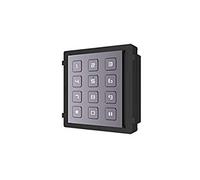 Hikvision Clavier DS-KD-KP – Module de rue pour interphone vidéo – IK07 – Noir/Gris