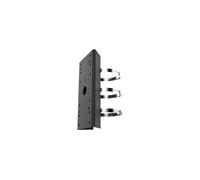 DS-1275ZJ-SUS - Support de montage pour caméra - montable sur poteau - extérieur - noir - pour Pro Series (All) DS-2CD2363, 2CD2383, 2CD2583; Pro
