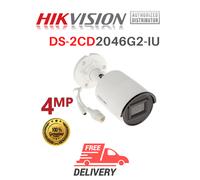 Hikvision DS-2CD2046G2-IU 4MP F4 AcuSense IR Network Camera Microphone bullet
