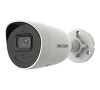 Hikvision DS-2CD2086G2-IU/SL(2.8mm)(C) 4 K AcuSense Strobe Light and Audible Warning Fixed Bullet Network Camera