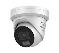 Hikvision DS-2CD2347G3-LIS2UY/SL Caméra de sécurité Turret IP, 4 MP, ColorVu, Audio Bidirectionnel, Lumière hybride intelligente, IP67, 2,8 mm