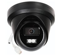 Hikvision DS-2CD2363G2-LI2U(2.8mm)(NOIR) Caméra réseau turret fixe 6 MP avec Acusense et éclairage hybride intelligent