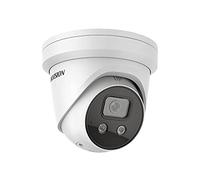 Hikvision DS-2CD2386G2-ISU/SL (2,8 mm) Caméra de Surveillance Turret avec 8 mégapixels, éclairage jusqu'à 30 m, caméra de Surveillance Professionnelle, caméra Acusense avec Filtre d'alarme