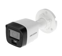 Hikvision DS-2CE16K0T-LPFS(2.8mm) 3K Caméra Mini Bullet avec Audio et Éclairage Hybride Intelligent Fixe