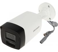 Hikvision DS-2CE17K0T-LFS(2.8mm) 3K Caméra Bullet Audio à Lumière Hybride Intelligente Fixe