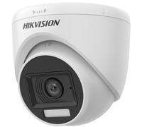 Hikvision DS-2CE76D0T-LPFS(2.8mm) Caméra Turret Audio à Lumière Hybride Intelligente 2MP Fixe