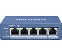 Hikvision - Commutateur Hikvision 5 Ports ~ 4 Ports PoE Gigabit ~ 1 Port de commutateur réseau RJ45 Gigabit - DS-3E0505P-E/M