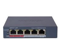 Hikvision Commutateur intelligent DS-3E1105P-EI – 4x10/100 (4 PoE) +1x10/100 – PoE+ 60 W