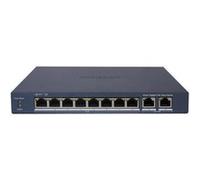 Hikvision DS-3E1510P-EI/M 8 Port Gigabit Smart POE Switch - PoE Power Budget 60W G