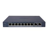 Hikvision DS-3E1510P-EI/M 8 Port Gigabit Smart POE Switch - PoE Power Budget 60W