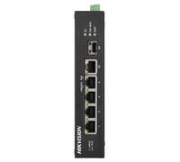 Hikvision DS-3T0306HP-E/HS commutateur réseau Non-géré L2 Fast Ethernet (10/100) Connexion Ethernet, supportant l'alimentation via ce port (PoE) Gris
