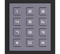 Hikvision DS-KD-KP accessoire de système d'interphone Clavier