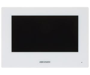 Hikvision DS-KH6320Y-WTE2/WHITE Moniteur pour interphone vidéo 2 fils