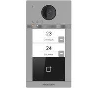Hikvision DS-KV8213-WME1(C)/Flush Station de Porte en Métal à 2 Boutons pour Villa