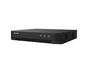Hikvision DVR 5n1-4 CH HDTVI/HDCVI/AHD/CVBS - Jusqu'à 5 canaux IP - Résolution d'entrée maximale 1080p Lite - Détection de Mouvement 2.0 sur