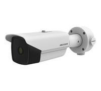 Hikvision Hikvision - Caméra réseau thermique - puce - couleur (Jour et nuit) - 1280 x 720 (optique) / 384 x 288 (thermique) - Focale fixe - audio - LAN 10/100 - MJPEG, H.264, H.265 - DC 12 V / AC 24 V / PoE Class 3