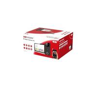 Hikvision Kit interphone vidéo IP DS-KIS610-P PoE WiFi 6 Bluetooth Module 4MP avec style mortaire, angle de vision de 150°, détection de classement du son, contrôle double verrouillage