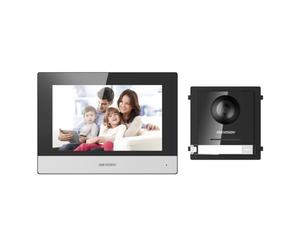 Hikvision Kit Visiophone IP 2MP PoE 1 Bouton IP65