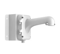Hikvision Soporte de esquina con caja de conexiones para domos motorizadas - Aleación de aluminio y érable