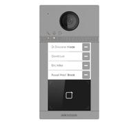 Hikvision. Station de Porte Villa pour interphone vidéo avec 4 Boutons-Poussoir. caméra couleure HD 2MP.