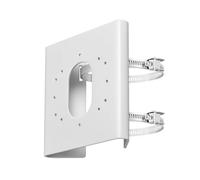 Hikvision Support et boîtier pour caméras DS-1275ZJ-S-SUS – Montage sur poteau vertical blanc