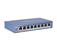 Hikvision - Commutateur réseau DS-3E0310P-E/M - 8 ports 10/100 PoE non géré - Noir