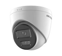 Hikvision Turret IP 8 mégapixel (4K) / Objectif 2,8 mm / 30 MTS IR + 30 MTS Lumière blanche / Microphone intégré / ACUSENSE Lite / Extérieur IP67 / H.265 / PoE/ONVIF/Micro SD