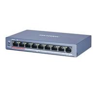 Hikvision Value Series DS-3E0109P-E/M(B) - Commutateur - non géré - 8 x 10/100 (PoE) + 1 x 10/100 - de bureau - PoE (60 W) G