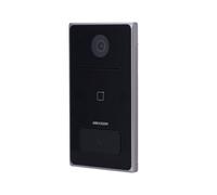 Hikvision Villa Door 2MP WiFi PoE IP Interphone vidéo 1 bouton avec ouverture de carte MF 1 relais Surface IP65