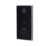 Hikvision Interphone vidéo Villa Door 2MP WiFi PoE 1 bouton Ouverture carte MF 1 relais Surface IP65