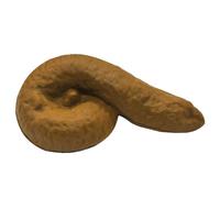 Hilai Caca réaliste en Forme de 6, Caca de Chien en Plastique Artificiel, Accessoire dégoûtant pour farces, Accessoires Tours, Poisson d'avril