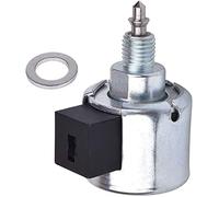 Hilai Coupure de Carburant Polte de solénoïde 846639 Solénoïde d'arrêt de Carburant Joint d'équipement de Jardin de Jardin Compatible avec Briggs Stratton 33R777-0012-G1