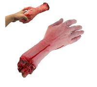Hilai Halloween Fausses Parties du Corps, Bras brisé la Main, Horreur sanglante Farce réaliste pour Les Accessoires de fête d'halloween au Avril (Bras cassé)