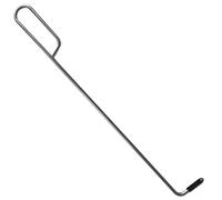 Hilai Hook de soulèvement de Couvercle de l'écurie, poignée du Panier de l'écumeur, 14,6 Pouces en Acier Inoxydable Piscine Basket skinmmer, poignée Pointe Skimmer poignée pour Retrait des débris