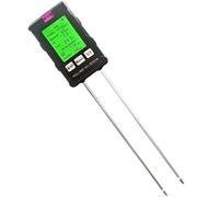 Hilai Humidimètre de Sol, 6 en 1, testeur de Sol Rotatif à 90 °, Affichage LCD, pour Plantes, Jardinage, Agriculture, Outils Jardin