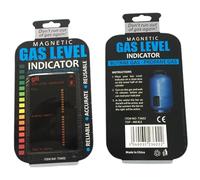 Hilai Indicateur de Niveau de réservoir Propane 2 pièces Indicateur Niveau réservoir Propane LCD magnétique Jauge Changement Couleur Facile à Lire avec précision pour Outil Cuisine à