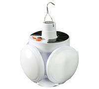 Hilai Lanterne de Camping Solaire avec Crochet, Lampe Solaire Pliante Portable avec télécommande, lumière Rechargeable pour Camping en Plein air, randonnée, pêche, urgences