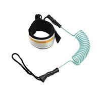 Hilai Ligne de Surf Borde de Surf Corde de la Jambe enroulé Paddle Brope Soft Elastic Surfing Lash for Surfboard Blue Leashes