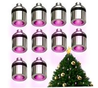 Hilai Lumières LED Miniatures sans Fil pour Maison de poupée, 10 pièces, Blanc Chaud, pour Lampe à Griffes de Chat, alimentées par Piles, minuscules pour l'artisanat, Style 2