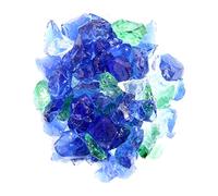 Hiland RGLASS-PB Pit Fire Glass i n Pacific Blend, Indice de température extrême, Bon pour Le Propane ou Le gaz Naturel, 4,5 kg, 4,5 kg