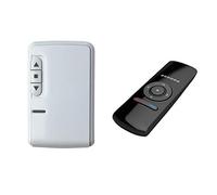 Hiland Unité de commande universelle pour télécommande de stores et de rideaux, 220 V, permet de contrôler jusqu'à 6 dispositifs, dotée de boutons manuels intégrés