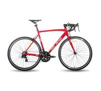 Hiland Vélo de route 28"",14 vitesses,cadre en aluminium700c,Cyclisme sur route,pour hommes et femmes,Rose