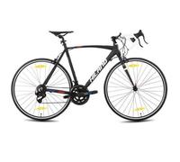 Hiland Véloe Route Course 700c Racing Bike City-Véloe de Route Ville avec 14 Vitesses-Transmission Code L-Noir