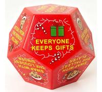 Hilarious Exchange Party Game Dice, Hilarious Christmas Party Dice Game, Gift Exchange Dice's for Family Friends Holiday Partys Supplies (Red*1pcs)