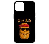 Hilarious Nug Life Chicken Nugget Meme Funny Junk Food Coque pour iPhone 14