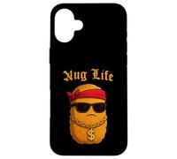Hilarious Nug Life Chicken Nugget Meme Funny Junk Food Coque pour iPhone 16 Plus