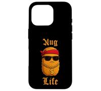 Hilarious Nug Life Chicken Nugget Meme Funny Junk Food Coque pour iPhone 16 Pro